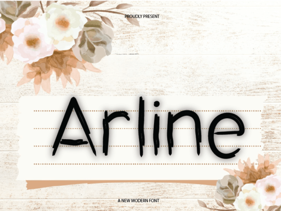 Arline: A Warm, Modern Script Font for Handmade Creators