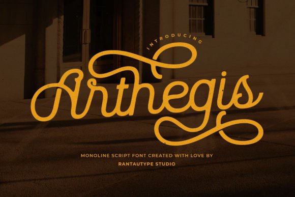Arthegis: A Script Font That Makes Your Campaign Message Instantly Clear