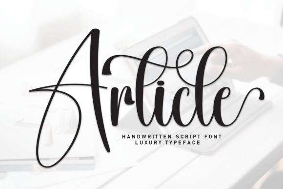 Article Handwritten Font: A Designer’s Guide to Casual Brand Identity