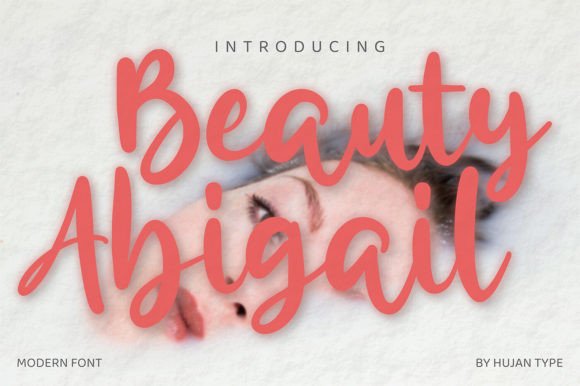 Beauty Abigail: A Bold Handwritten Font That Elevates Real Small Business Branding