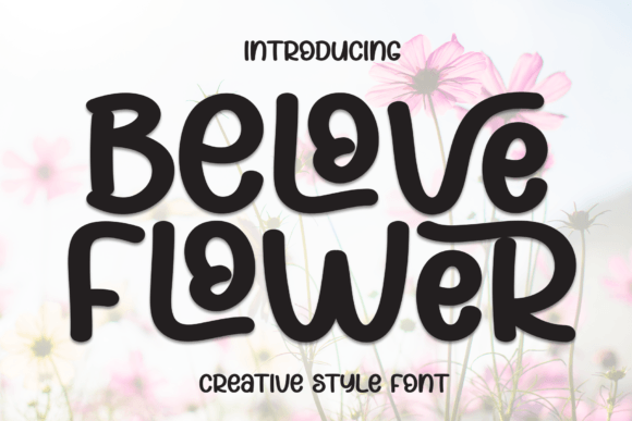Belove Flower: A Handwritten Font That Makes Your Brand Feel Like Home
