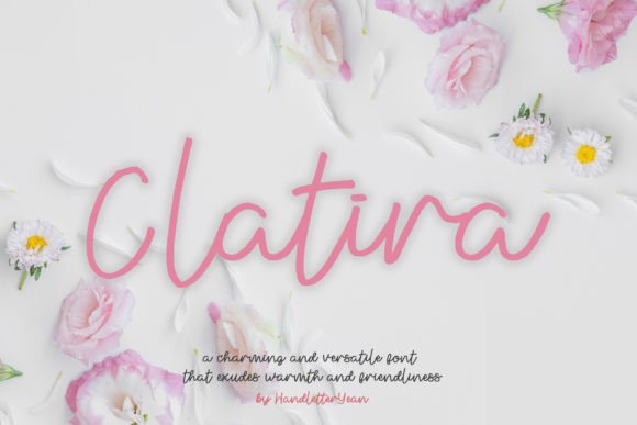 Clatira: A Warm, Clear Script Font for Campaigns That Stick