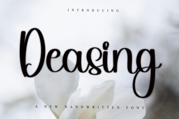 Deasing: A Handwritten Font That Feels Human in Fast-Scrolling Feeds