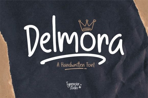 Delmora: A Handmade Script Font That Elevates Marketing Typography