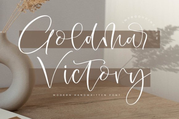 Goldmar Victory: The Modern Handwritten Font for Premium Brand Identity
