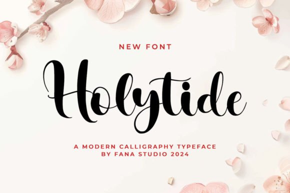 Holytide Script Amp: Elevate Your Brand Identity with Elegant Typography
