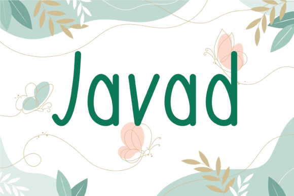 Javad: The Handwritten Font That Transforms Small Business Branding