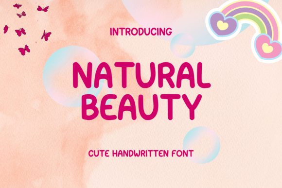Natural Beauty: A Handwritten Typeface for Authentic Brand Storytelling