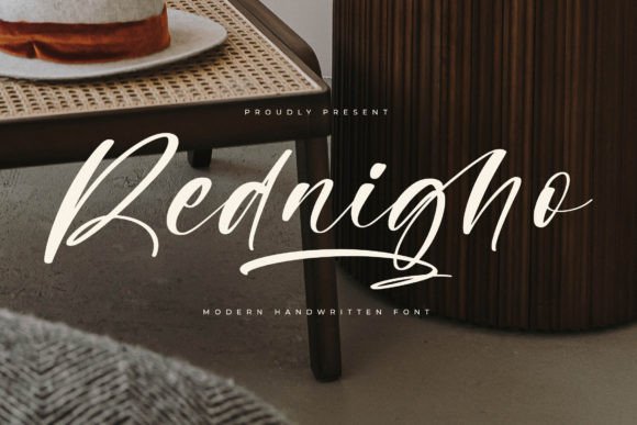 Rednigho: The Script Typeface That Elevates Campaign Visuals