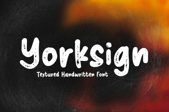 Yorksign: The Handwritten Typeface for Authentic Brand Identity